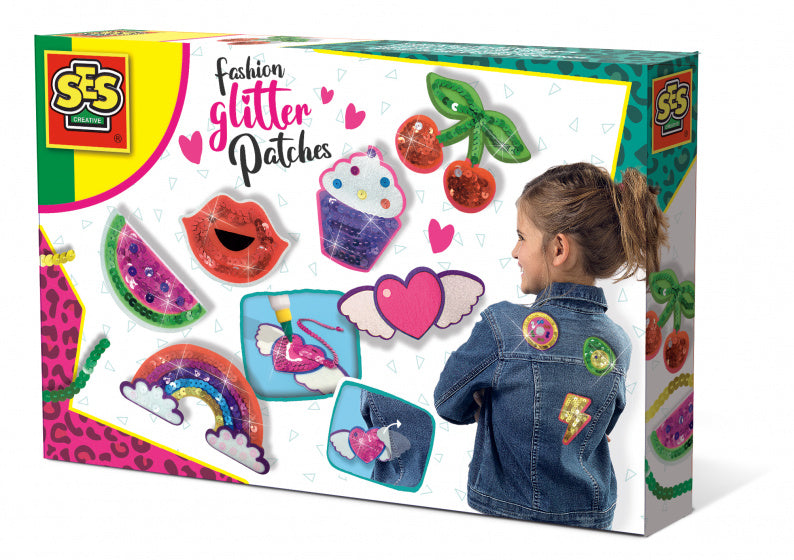 glitter applicatieset 12-delig