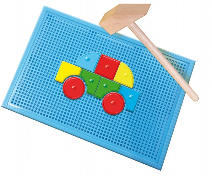 hamertje tik 30 x 20 x 4 cm multicolor