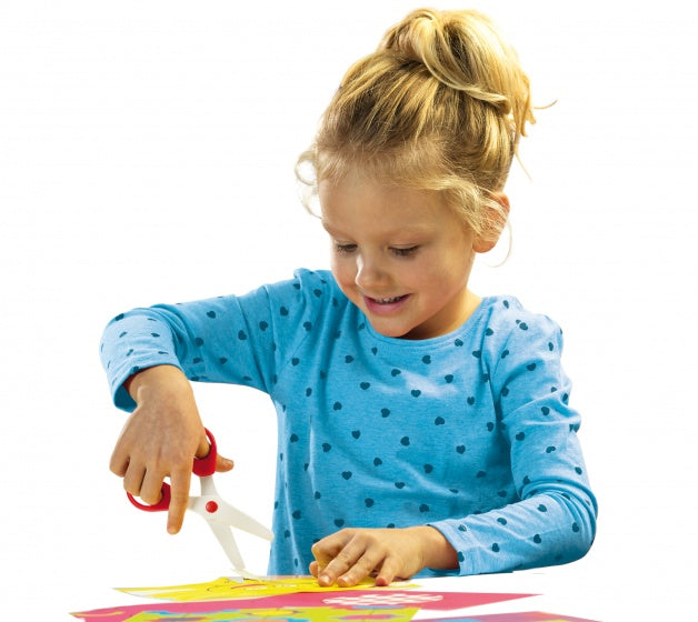 ik leer knippen 30 x 20 cm multicolor