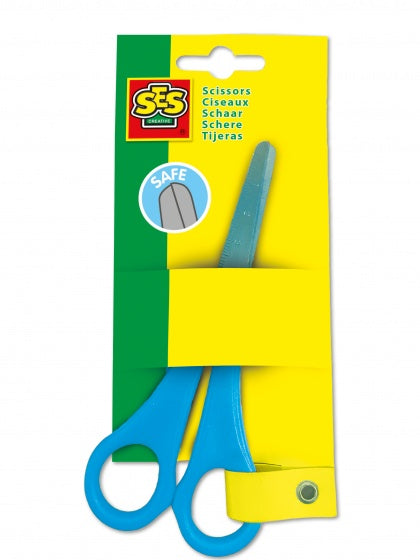 kinderschaar rechtshandig 15 cm staal zilver
