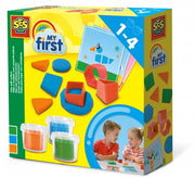 klei met uitsteekvormen 3 x 90 gram multicolor