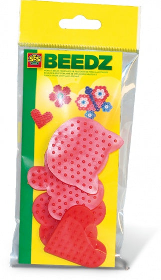 legborden Beedz mini junior rood 4 stuks