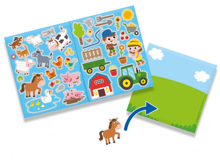 raamstickers boerderij 26 stuks