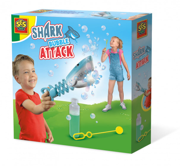 shark bubble attack blauw 200 ml