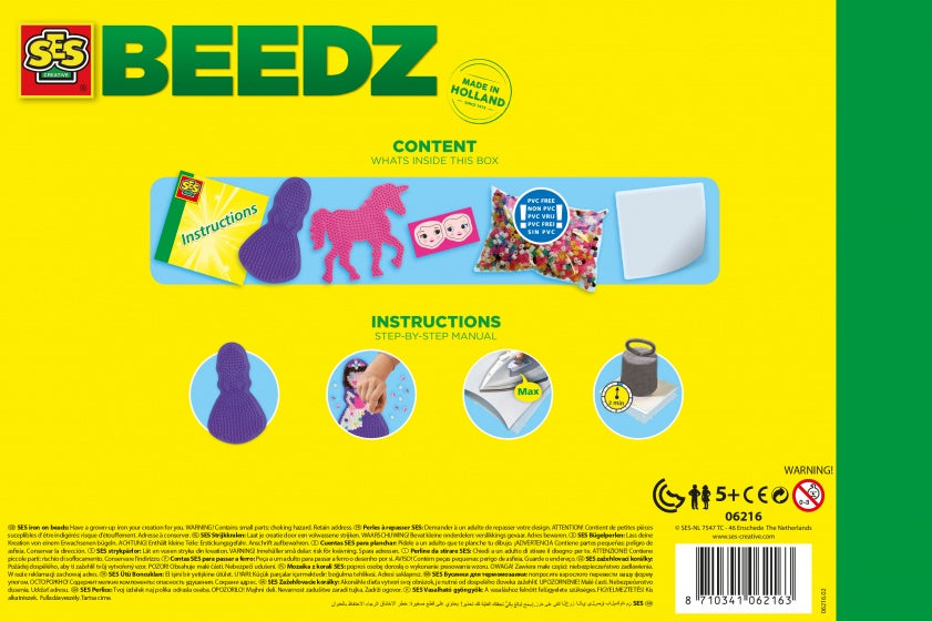 strijkkralenset Beedz Emoticons junior 1800 stuks