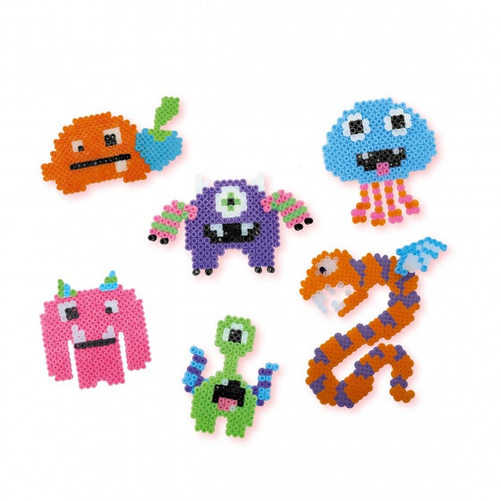 strijkkralenset Beedz Glow in the dark monsters 1200 stuks