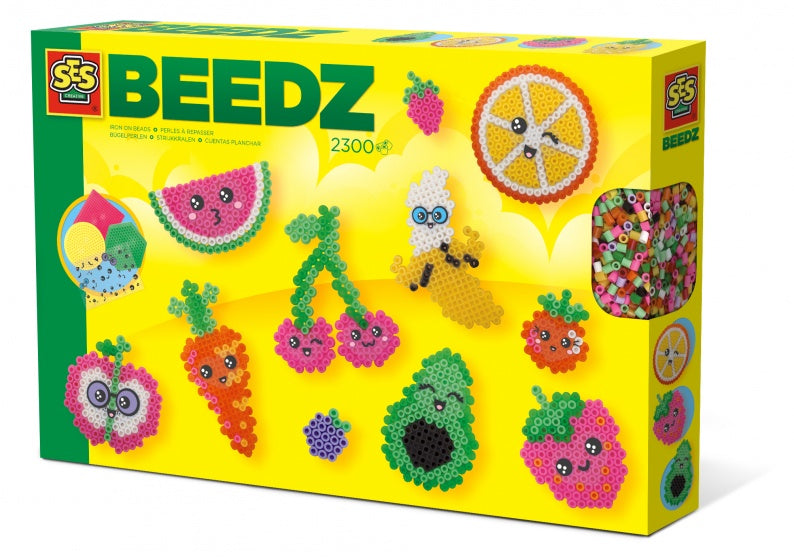 strijkkralenset Beedz Kawaii fruit 2300 stuks