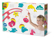 visspel zeedieren multicolor