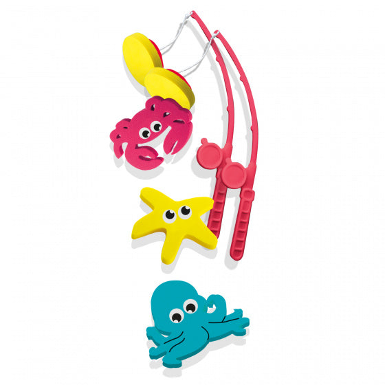 visspel zeedieren multicolor