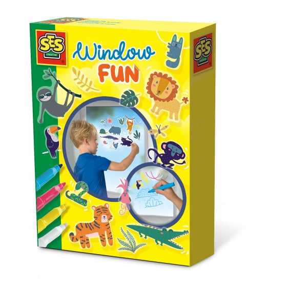 Window fun Jungle 20 x 15 cm