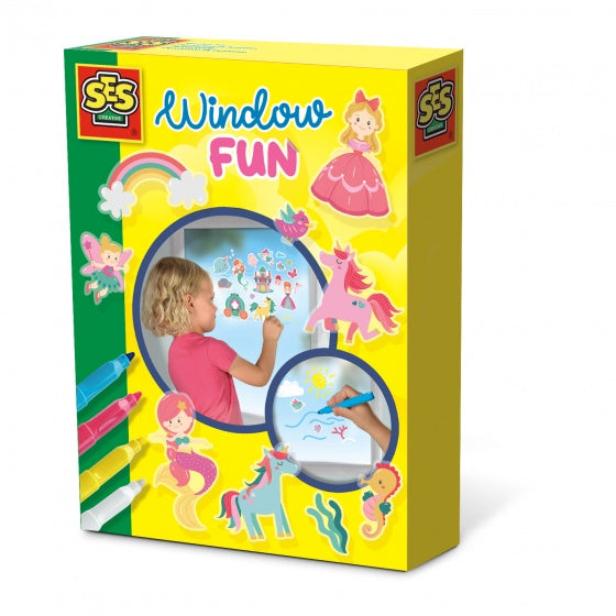 Window fun Prinses 20 x 15 cm
