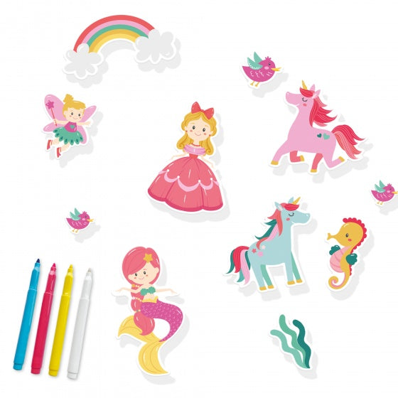 Window fun Prinses 20 x 15 cm