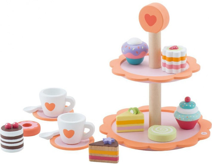 etagere meisjes lichtroze 19 x 22 x 19 cm