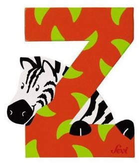 Letter Z Dier 10 cm