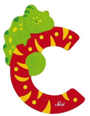 Letter C Dier 10 cm