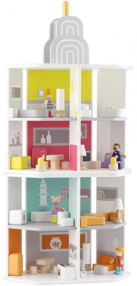 speeltoren wit 90 cm