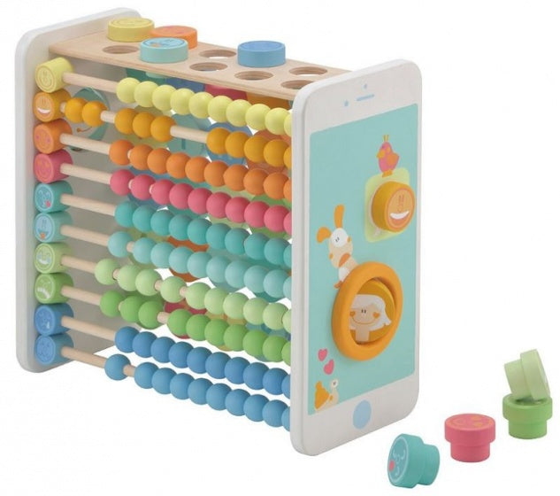 telraam Alfabet junior hout 31 cm