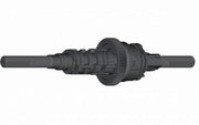 achteras SG-C6060 Nexus staal 187 mm zwart