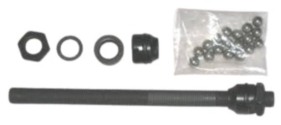 achteras WH-RS30-R 141 mm staal zwart