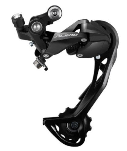 achterderailleur Alivio RD-M3100 9 SP staal/alu zwart