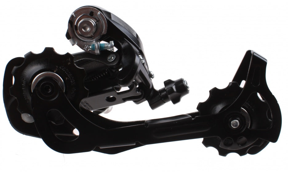 achterderailleur Altus RD-M370-L 9S staal zwart