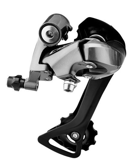 achterderailleur Claris R2000 8S lange kooi grijs