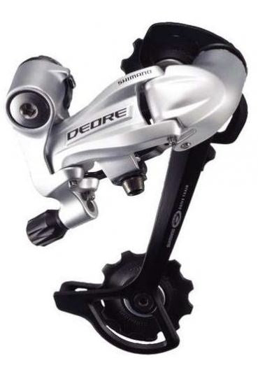 achterderailleur Deore M591 9S Top-Normal zilver