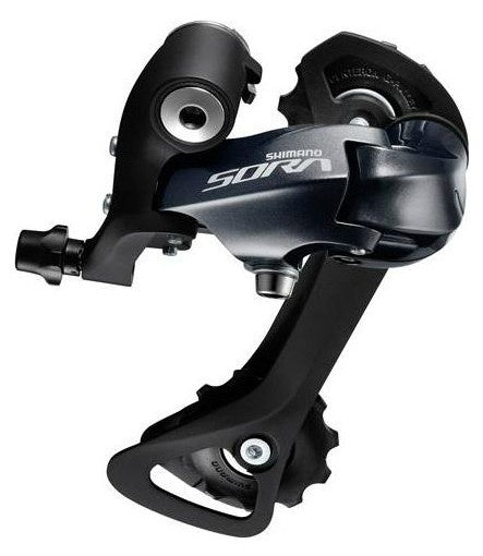 achterderailleur Sora R3000 9S lange kooi zwart