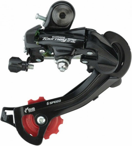 achterderailleur Tourney RD-TZ500 6S zwart