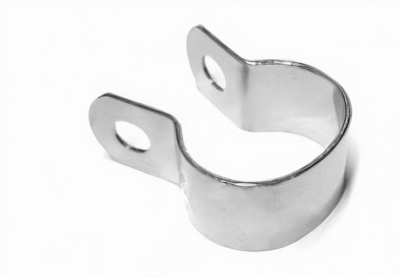 bandage 22 mm RVS zilver 10 stuks