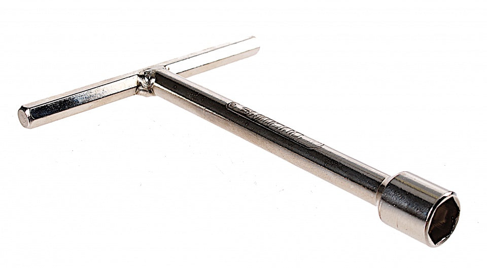 dop-/inbussleutel 110 mm zilver