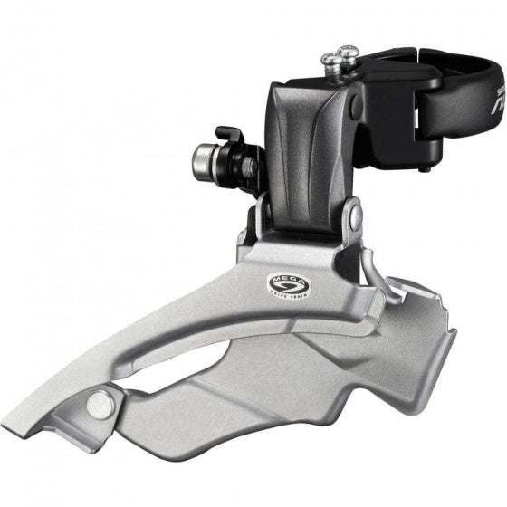 voorderailleur Altus M371 3x9S 66-69 zwart/zilver
