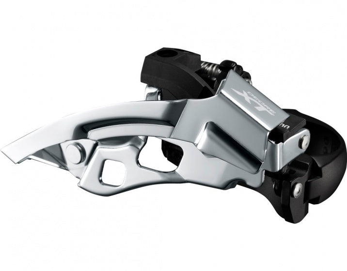 voorderailleur XT T8000 3x10 speed klem laag