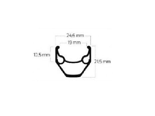 voorwiel 28 inch 622 mm naafdynamo/rollerbrake zwart