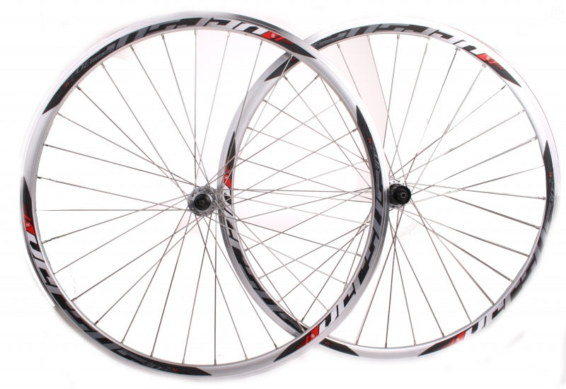 Wielset Race 28 Inch(622) Velgrem Aluminium 32S Zilver