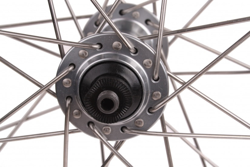 Wielset Race 28 Inch(622) Velgrem Aluminium 32S Zilver