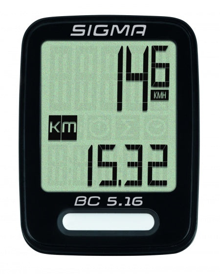 fietscomputer BC 5.16 zwart