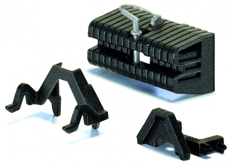 adapterset met frontgewicht zwart (3095)