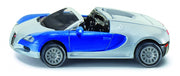 Bugatti Veyron Grand Sport sportwagen grijs/blauw (1353)