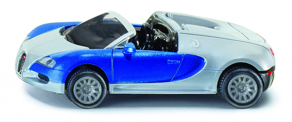 Bugatti Veyron Grand Sport sportwagen grijs/blauw (1353)