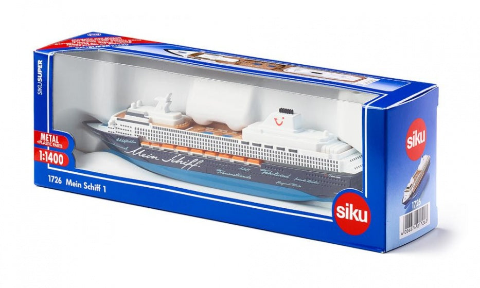 cruiseschip Mein Schiff 1 donkerblauw/wit (1726)