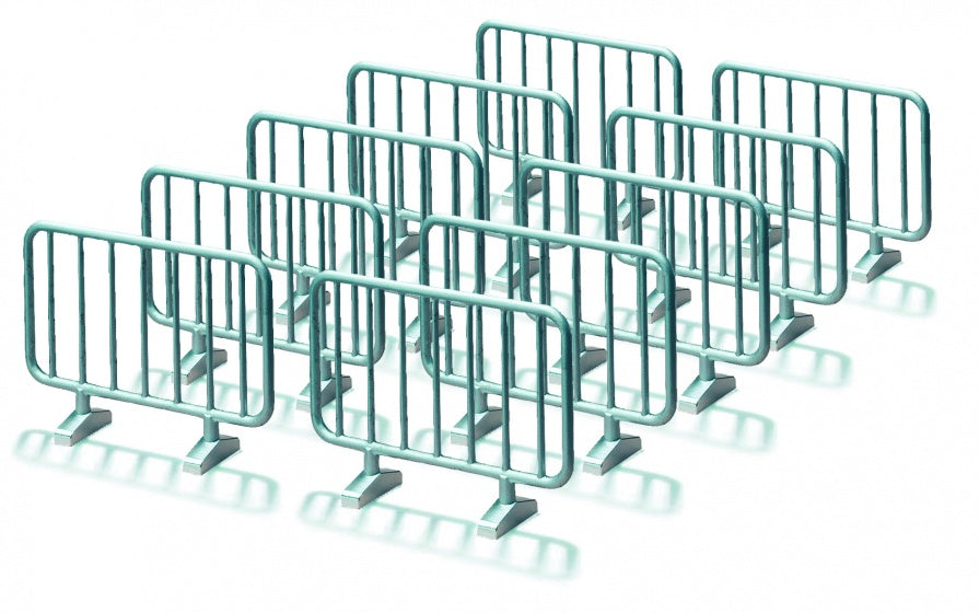 dranghekken zilver 10 stuks (2464)