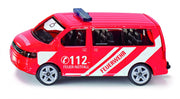 Duits brandweerbusje Volkswagen Multivan T6 rood (1460)