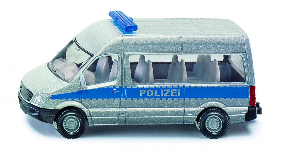 Duitse politiebus Mercedes-Benz Sprinter grijs (0804)