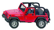 Jeep Wrangler 1:32 rood