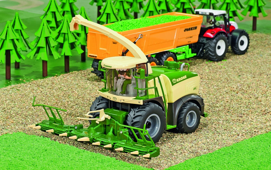 Krone Big X 580 maiskneuzer 1:32 groen/beige (4066)