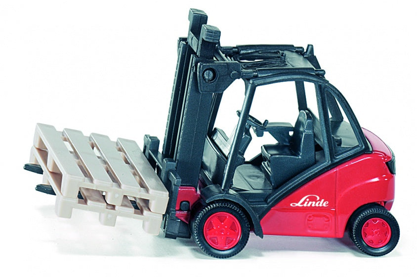 Linde vorkheftruck rood/zwart (1722)