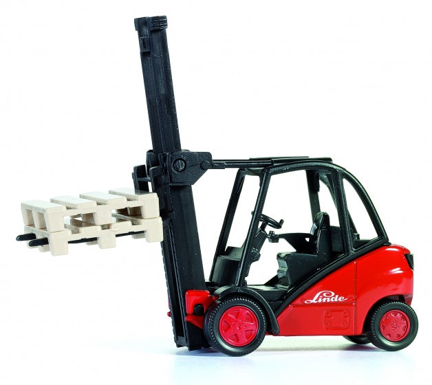 Linde vorkheftruck rood/zwart (1722)