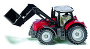 Massey Ferguson tractor met voorlader rood (1484)