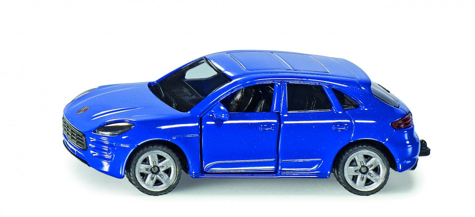 Porsche Macan Turbo sportwagen blauw (1452)